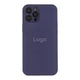 Чохол-накладка скляний матовий із захистом камери Matte AG-Glass для iPhone 12 Pro Max Deep Purple - зображення 1