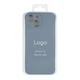 Чохол Silicone Case Full Size with Frame для iPhone 15 26.Mist Blue - изображение 4