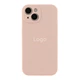 Чохол Silicone Case Full Size with Frame для iPhone 15 19.Pink Sand - зображення 1