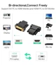Кабель UGREEN 20124 DVI 24+1 Male to HDMI Female Adapter (Black) - зображення 7