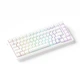 Ігрова дротова клавіатура Akko TAC75 HE WHITE 75 RGB, USB‑C, Hall Effect, PBT кейкапи, Rapid Trigger - зображення 4