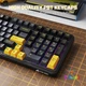 Игровая механическая клавиатура Attack Shark X98 Black, 102 клавиши, RGB, USB‑C/2.4 GHz/Bluetooth, Hot‑Swap, Blueberry Switch, Gasket‑Mount - изображение 7
