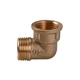 Кутник 1/2″ВЗ латунний LL333S OPTIMUM - зображення 2