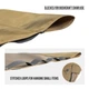Туристический коврик-подстилка OneTigris Bushcraft Mat для палатки коричневый (88532) - изображение 9