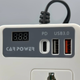 Автомобільний інвертор 12V–220V від прикурювача (USB, Type-C, LED дисплей) - зображення 5