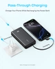 Портативний зарядний пристрій Anker - 20000 mAh 22.5W Built-In USB-C Cable Black (7227883) - изображение 6