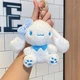Мягкая игрушка брелок Синнаморол по мотивам аниме Май Мелоди My Melody 13х9см - изображение 2
