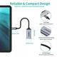 Адаптер-перехідник USB Type-C на DP Choetech HUB-H11-GY-V2 - зображення 2