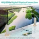 Адаптер-перехідник USB Type-C на DP Choetech HUB-H11-GY-V2 - зображення 3