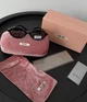 Солнцезащитные очки женские Miu Miu MU 04ZS 1AB-5S0 50 - изображение 6