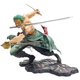 Фигурка Ророноа Зоро Roronoa Zoro Ван Пис One Piece Большой куш 16 см В коробке - изображение 3