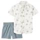 Комплект Carter's 2в1 сорочка, шорти для хлопчика 99-105 см (2S500210_4T) - зображення 1