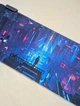 Игровая поверхность, коврик для мышки с RGB-подсветкой 80x30 см Киберпанк 5 (026) - изображение 2