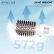 Стайлер IPARAH P-270 2 в 1 – ротаційна гаряча повітряна фен-щітка, 850–1000 Вт, 3 температури, холодний обдув, Білий - изображение 3