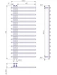 Водяна рушникосушка Mario INOX Марсель 1170х530/50мм (1.8.044131.P) - зображення 4