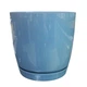Горшок для цветов Form-Plastic Тоскана Круглая-17 3 л стальной-синий (0743-095) - изображение 4