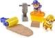 Ігровий набір Цуценячий патруль Кремез та Мікс Spin Master Paw Patrol Rubble & Crew Rubble and Mix Kinetic Build-It Sand - зображення 3