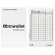 Мнемонічний планшет Lapua Seed phrase keeper, з логотипом Btcwallet 12+1 BIP39 слів 3шт (LSPKLBTCW) - изображение 1