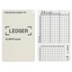 Мнемонічний планшет Lapua Seed phrase keeper for Ledger 12 BIP39 слів + 6pin цифр 1шт (LSPKL) - изображение 1