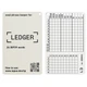 Мнемонічний планшет Lapua Seed phrase keeper for Ledger 12 BIP39 слів + 6pin цифр 1шт (LSPKL) - изображение 3