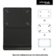 Чехол для планшета Armorstandart Silicone Hooks 10 Black - изображение 2