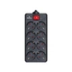 Сетевой фильтр питания REAL-EL REAL-EL RS-8 PROTECT, 3m, black - изображение 1