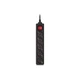 Сетевой фильтр питания REAL-EL RS-PROTECT M 10m, black - изображение 1