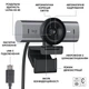 Вебкамера Logitech MX Brio 705 for Business 4K Graphite - зображення 7