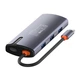 Порт-репликатор ColorWay Docking Station USB-C 6-в-1 Type C PD 100W/USB3.0х3/USB2.0/RJ45 - изображение 9