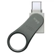 USB флеш накопичувач Silicon Power 64GB Mobile C80 Silver USB 3.2 - зображення 4