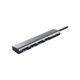 Концентратор Halyx Type-C до 4-Port USB-A 3.2 Grey Trust - зображення 5