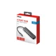 Концентратор Halyx Type-C до 4-Port USB-A 3.2 Grey Trust - зображення 7