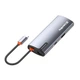 Порт-репликатор ColorWay Docking Station USB-C 5-в-1 Type C PD 100W/USB3.0х3/HDMI 4К - изображение 4