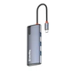 Порт-репликатор ColorWay Docking Station USB-C 5-в-1 Type C PD 100W/USB3.0х3/HDMI 4К - изображение 6