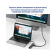 Концентратор Dynamode 7-in-1 USB-C to HDTV 4K/30Hz, 2хUSB3.0, RJ45, USB-C PD 100W, SD/MicroSD - зображення 6