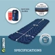 Каремат Klymit Static V Sleeping Pads темно-синий - изображение 8