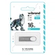 USB флеш накопитель Wibrand 16GB Irbis Silver USB 2.0 - изображение 2