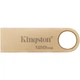 USB флеш накопичувач Kingston 128GB DataTraveler SE9 G3 Gold USB 3.2 - зображення 1