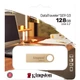 USB флеш накопичувач Kingston 128GB DataTraveler SE9 G3 Gold USB 3.2 - зображення 6