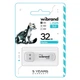 USB флеш накопичувач Wibrand 32GB Marten White USB 3.2 Gen 1 - зображення 2