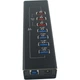 Концентратор Dynamode 4*USB3.0 data ports + 3*2.4А charge with Power Adaptor metal - зображення 5