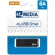 USB флеш накопитель Verbatim 64GB MyMedia Black USB 2.0 - изображение 4