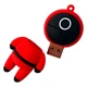 USB флеш накопитель Wibrand 16GB Squid Game Red USB 2.0 - изображение 3
