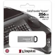 USB флеш накопичувач Kingston 256GB DT Kyson Silver/Black USB 3.2 - зображення 4