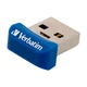 USB флеш накопичувач Verbatim 64GB Store 'n' Stay NANO Blue USB 3.2 - зображення 4
