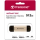 USB флеш накопитель Transcend 512GB JetFlash 930C Gold-Black USB 3.2/Type-C - изображение 8