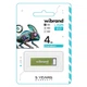 USB флеш накопитель Wibrand 4GB Chameleon Green USB 2.0 - изображение 2