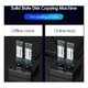 Док-станция для накопителей Maiwo 2*NVMe M.2 SSD Key M/B+M USB 3.1 Gen2 Type-C - изображение 8