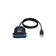 Кабель передачі даних Dynamode USB to LPT 1.8m - зображення 1