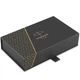 Ручка пір’яна Parker PARKER 51 Deluxe Black GT FP18 F + шкір. чохол + подар. уп. (57 011b24) - зображення 6